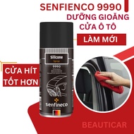 Xịt dưỡng làm mới cao su ron cửa gioăng cửa ô tô - Senfineco Silicone Spray 9990 giảm tiếng cọt kẹt