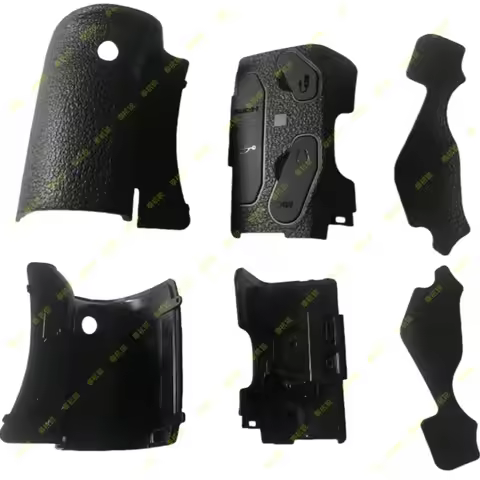 3PCS/ Set for Canon EOS 80D Thumb Leather + Grip Leather + Side Rubber