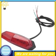 [Hmou] LED E-Bike Taillight 12V-80V LED Safety Night Rear Lamp Riding Warning E-Bike Taillights