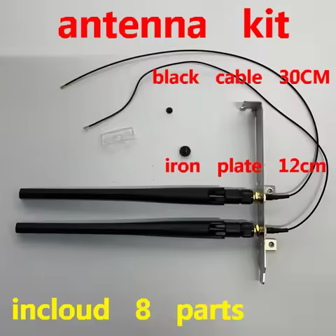 new antenna kit for DELL XPS 8900 8910 8920 8930 8940 8950 8960 WLAN WIFI cable wireless bluetooth m