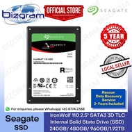 Seagate IronWolf 110 2.5" SATA3 3D TLC Internal Solid State Drive (SSD) 240GB/ 480GB/ 960GB/1.92TB (5-Year SG Warranty)