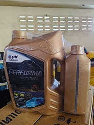 น้ำมันเครื่อง ปตท เพอฟอม่า ซินเธติค 5W-30 4+1ลิตร สังเคราะห์ (เบนซิน)