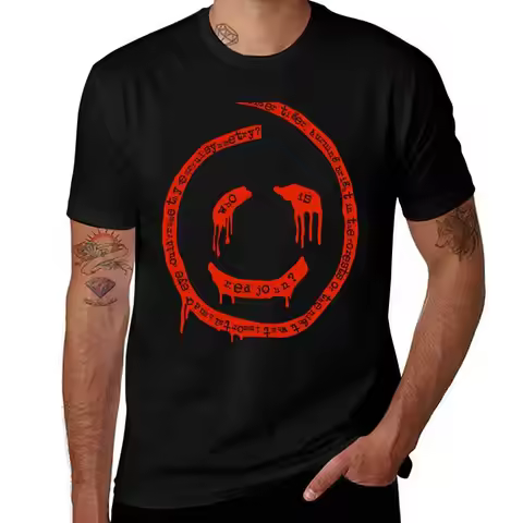 The Mentalist - Red John - Tiger Tiger T-Shirt Big Size Short Sleeve Tee for Men T-Shirt