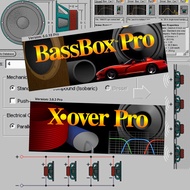 โปรแกรม BassBox Pro 6+ X.Over Pro 3 แพคคู่ครบออกแบบตู้ลำโพงและเน็ตเวิร์ค