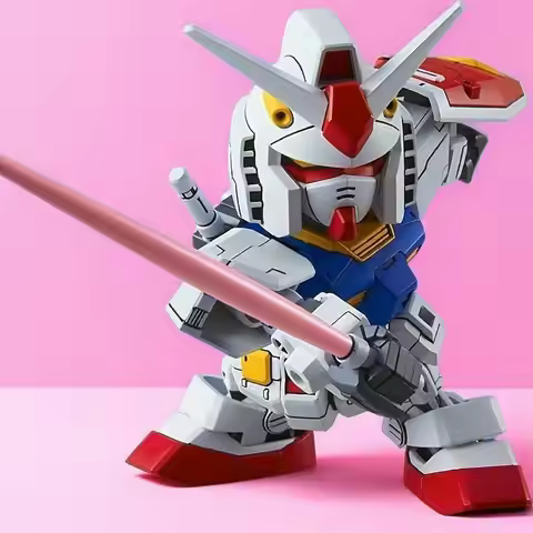New Limited Edition Sdex Bb001 Q-Version Rx-78-2 Gundam Ancestral Assembly Model Cartoon Cute Periph
