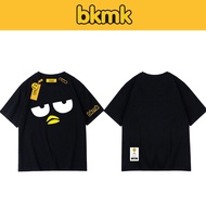 Bkmk เสื้อยืดแขนสั้น ทรงหลวม แฟชั่นฤดูร้อน สําหรับผู้ชาย และผู้หญิง