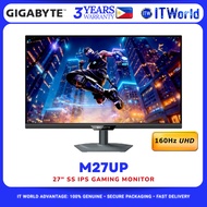 Gigabyte M27UP 27" 4K 3840x2160 UHD 160Hz SS IPS HDR400 Gaming Monitor itw