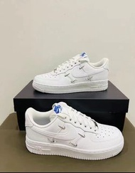 📣Nike Air force 1 07 LX Chrome luxe 4鉤 白藍🔥