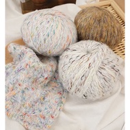 Alpaca Thread Colorful Wool Hand Knitting Stick Needle Mohair Jacket Scarf diy Sweater Alpaca Yarn M