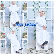 Gamis Anak Manasik Haji Baju Muslim Anak Tk Manasik umroh Dress Anak Putih Terlaris