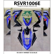 Cover Set Rapido RS150R V1 V2 V3 Honda Winner 150 (8) Supra GTR Yellow Blue White Red RS150 Accessories Motor Winner150