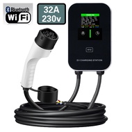 [ READY STOCK ] AC Type 2 EV Wall Charger LCD Screen 7kW 11kW 22kW 32A Electric Vehicle Car Home Cha