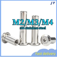 Nat Sangkar 304 Stainless Steel, Rack Mount Nut Tahan Karat untuk Rak Server  M2/M3/M4*L=4-80MM【ZHX-
