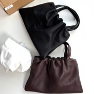 2025 Aeta New Deer Skin Pattern Cloud Handbag Pleated Cloud Versatile Commuting Soft Leather Tote Fr