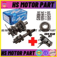 HSMOTORPART Ex5 Dream Gear Box Racing Stronger , Ex5 Racing Gear Box Full Set Racing Sc Stronger