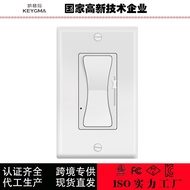 Factory Direct Supply US Standard Dimmer Switch0-10V Low Voltage Dimmer Wall Manual Control Dimmer S
