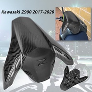 Ultrasupplierคาร์บอนไฟเบอร์Z-900 พลาสติกด้านหลังPillion Seat Cowl Fairingรถจักรยานยนต์ที่นั่งฝาครอบแต่งรถหางCowlที่หุ้มเบาะสำหรับKAWASAKI 2017-2020 Z900 Z 900