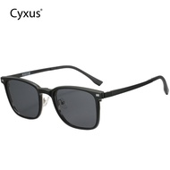 Cyxus แว่นกันแสงสีฟ้า สำหรับผู้ชายผู้หญิง กันแสงยูวี แว่นกันแดด กรอบแว่นสายตา แว่นแม่เหล็กดูด พร้อมเ