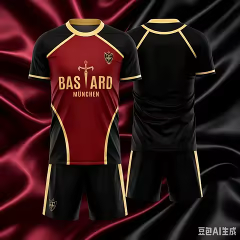 2026 Summer Anime Kaiser Cosplay Costume Bastard Munchen Michael Kaiser Football Uniform Wigs Sticke