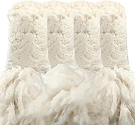 Berlune 2000g/4.4lb Organic Raw Cotton Stuffing Natural Cotton Filling for Pillow Upholstery Couch D