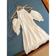 Marc embroidered white dress | Size S | 90% new