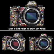 Skin Sticker Body Nikon Z5,Z6/Z7,Z6II/Z7II,Z8,Z9,D7000,D800E,D810,D3400,D5300,D560,D7000,D7,D7,D100,