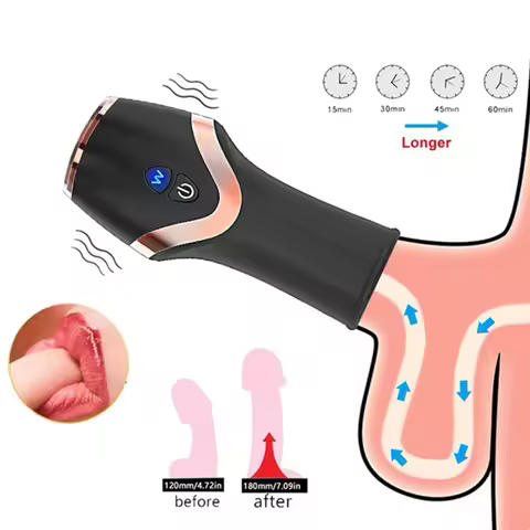 Suction Machine For Handjob Piston Adult Supplies Fast and Furious Onahole Artificial Vagina Vibrato