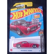 Hot Wheels - 1970 Pontiac Firebird HW Dream Garage Legends Tour Winner Factory Sealed Red