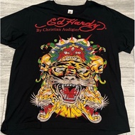 ED Hardy 100% Cotton Casual All-Match Classic T-Shirt Men Women Same Style
