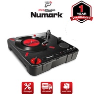 Numark PT01 Scratch Portable Turntable เครื่องเล่นแผ่นเสียง ขนาดพกพา เหมาะกับสายสแครช (ProPlugin)