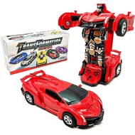 3-6 Year Old Boys Toddler Toy Car, Transforming Toys Cars, Inertia Driven Truck Toy for 3 Year Old B
