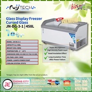 FUJITECH (JN-DG-3-1) CURVED GLASS DISPLAY FREEZER