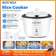 🍚1.0/2.0L Non-Stick Rice Cooker Pan Periuk Nasi Elektrik Kecil For 3-4 People Rice Cooker Multifunct