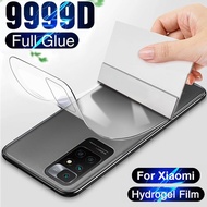 Full Cover Back Soft Hydrogel Film Screen Protector for Xiaomi Mi 13 13T 13C 12 12T 11 11T 10T 9T Lite Redmi Note 11 11s 9 10 10s 9s 8 7 10C 9A 8A 7A  Poco C65 F2 X3 GT X4 F3 F4 M3 M4 X5 F5 M5 Pro Plus Max Transparent Film