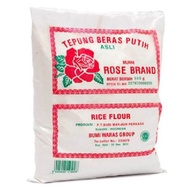 (promo)1kg tepung rose brand. tepung beras kmasan 500gram.......