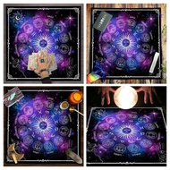Super Tarot Card Tablecloth Altars Cloth Tapestry Astrology Divinations Non-Slip Mat