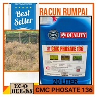 (NEW) RACUN RUMPUT LALANG - CMC PHOSATE 136 (20 LITER)
