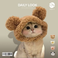ZOII Zoi| Cat Ear Shape Hat Pet Accessories Hamster Supplies Headwear Decoration Dog Summer 130011