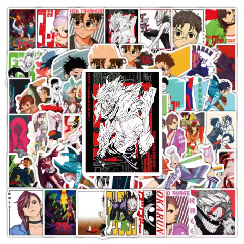 10/30/50pcs Classic Cartoon Dandadan Momo Ayase Stickers Cool Comic Graffiti Decal DIY Skateboard Wa