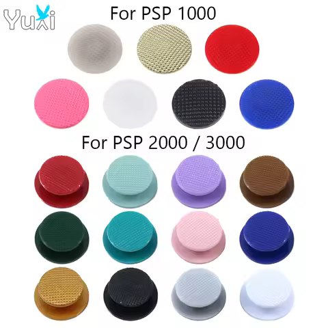 YuXi 1pc For PSP 1000 2000 3000 Analog Joystick Cap Cover Button Repalcement Part For PSP1000 PSP200