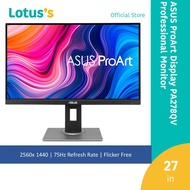 ASUS 27" ProArt Display PA278QV Professional Monitor  (IPS-5MS-VESA-75Hz)