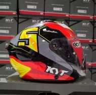 Helm KYT NFJ Espargaro Jaume Masia Augusto Fernandez Solid Half Face ORI KYT ttr jet nfj kairoz gt s