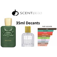 💯 Original PDM De Marley Halthane  - 35ml Decant / Spray Perfume/GREENLEY HEROD PERCIVAL LAYTON KALA