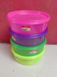 3 Pcs Baskom Sayur / Baskom Tutup / Toples Kue / Wadah Sayur/ Toples   2 Liter
