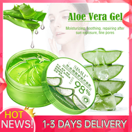 [Ready Stock] Aloe Vera Gel（ 98% ORIGINAL) Cream Replenishing Sunscreen Repairing Aloe Vera Balm Hydrating Moisturizing Soothing Lotion Cleansing Gel Acne Cream