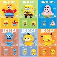 -Sg- Building Block] Mini Building Block Decoration DIY Cartoon Mini Block Series Small Particle To