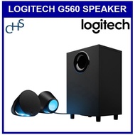 Logitech G560 PC Gaming Speaker RGB Lightsync USB 3.5mm Bluetooth Subwoofer 2 Satellite Speakers 1 Y
