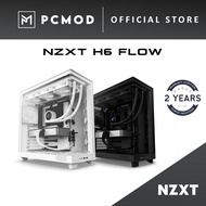 NZXT H6 FLOW Compact Dual-Chamber Mid-Tower Airflow Case | RGB Version , Non RGB Version | PCMOD