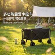 Stall Trolley Outdoor Picnic Trolley Trolley Oversized Camp Trolley Trailer Camping Trolley Foldable