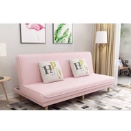 Foldable Sofa Bed Fabric Sofa Bed Washable Sofabed (Free Cushions)